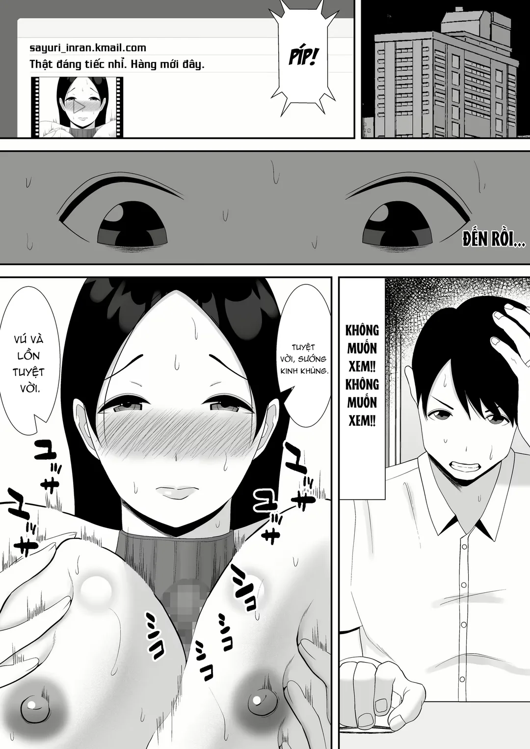 HentaiVN.net - Ảnh 39 - Cô vợ ngây thơ, ngực khủng cắm sừng tôi - Oneshot