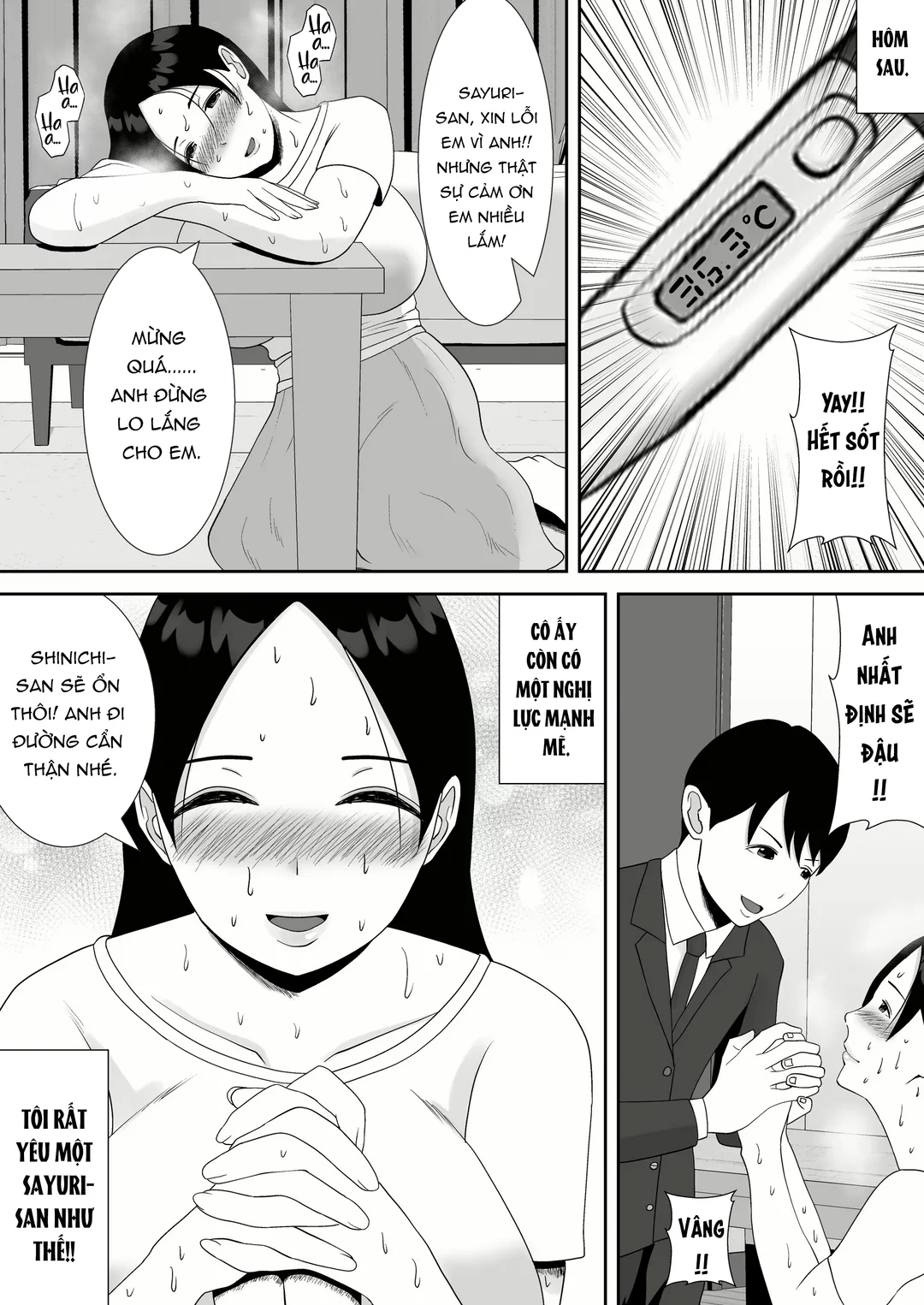 HentaiVN.net - Ảnh 8 - Cô vợ ngây thơ, ngực khủng cắm sừng tôi - Oneshot