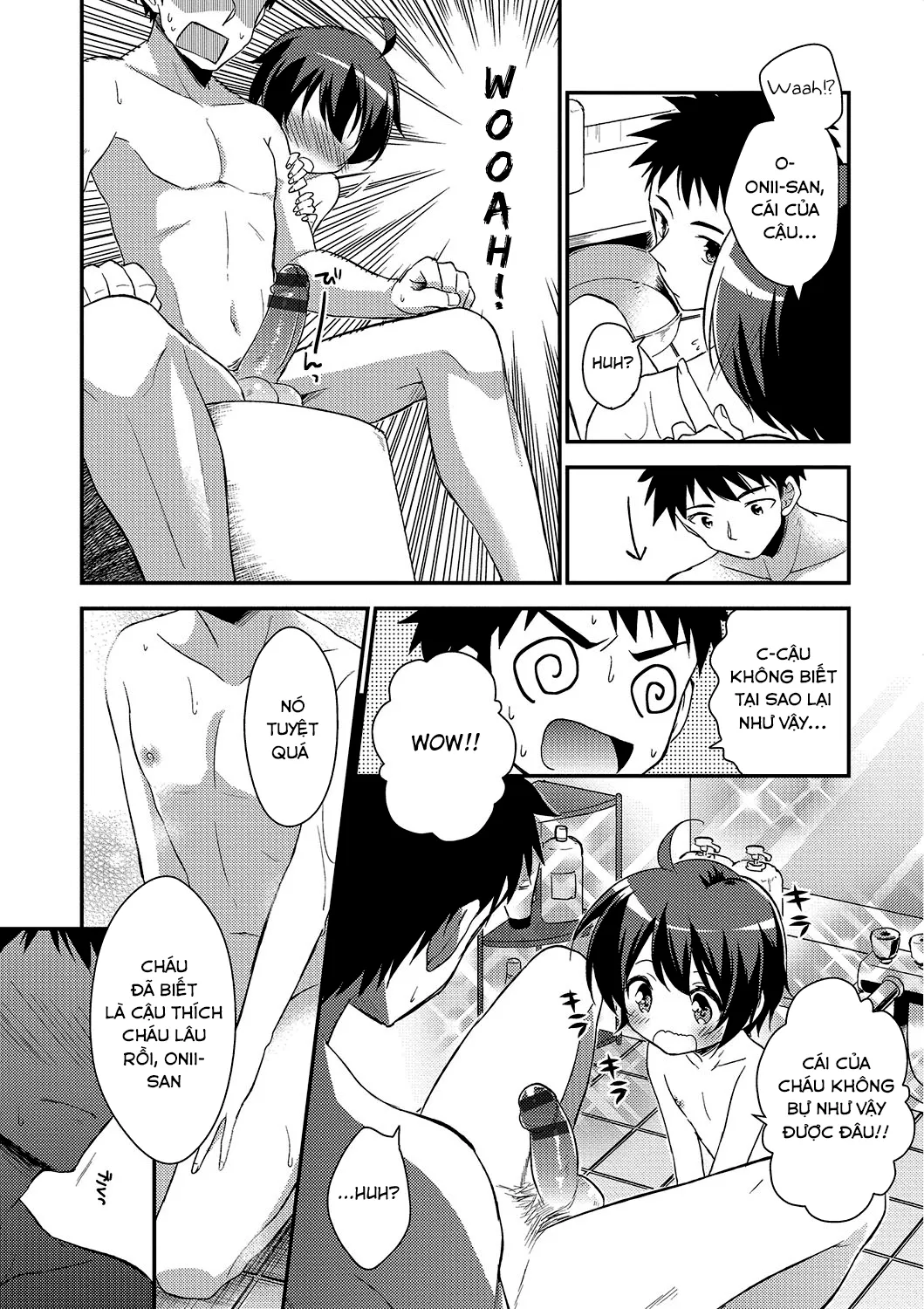 HentaiVN.net - Ảnh 6 - Okaa-san ni wa Naisho [Cùng giữ bí mật cậu nhé!] - Oneshot