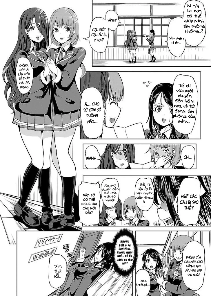 HentaiVN.net - Ảnh 9 - Black Lily to White Yuri - Chap 1