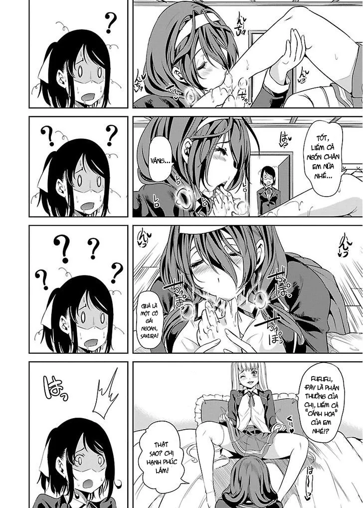 HentaiVN.net - Ảnh 11 - Black Lily to White Yuri - Chap 1