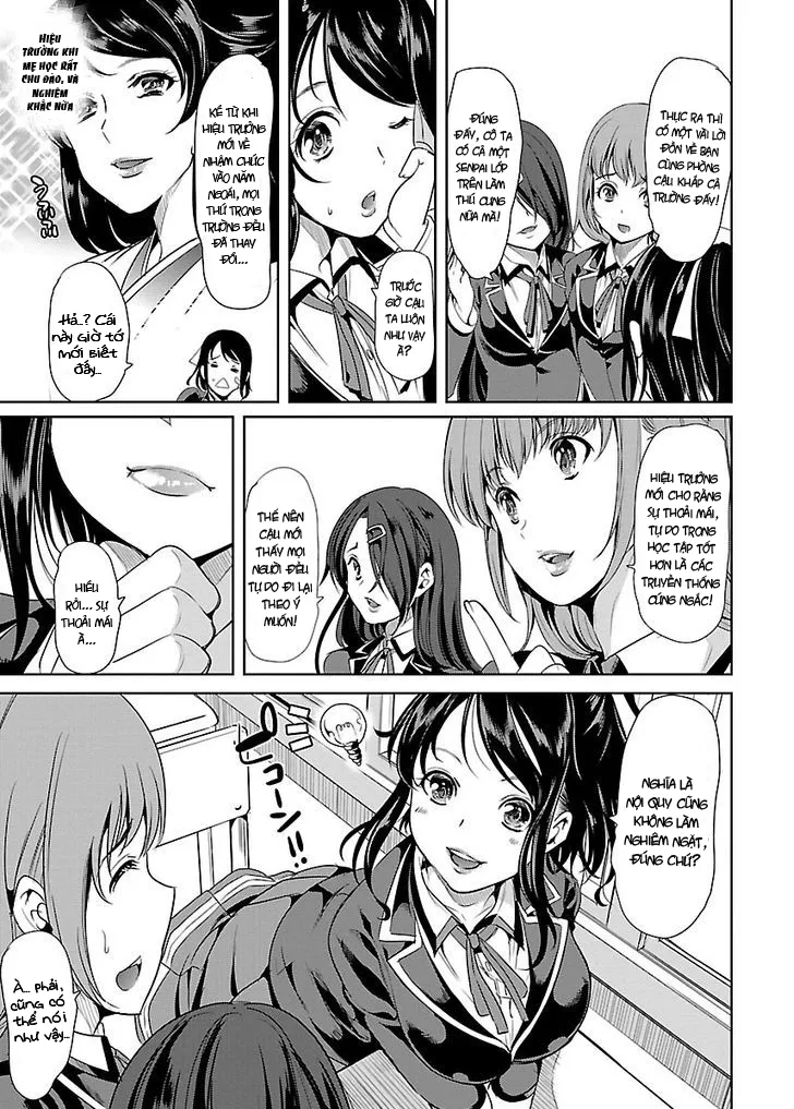 HentaiVN.net - Ảnh 16 - Black Lily to White Yuri - Chap 1