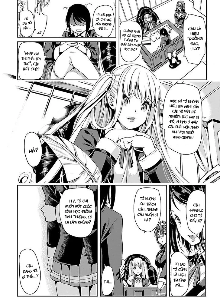 HentaiVN.net - Ảnh 19 - Black Lily to White Yuri - Chap 1