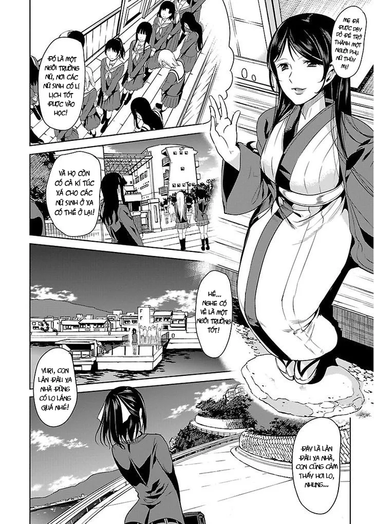 HentaiVN.net - Ảnh 6 - Black Lily to White Yuri - Chap 1