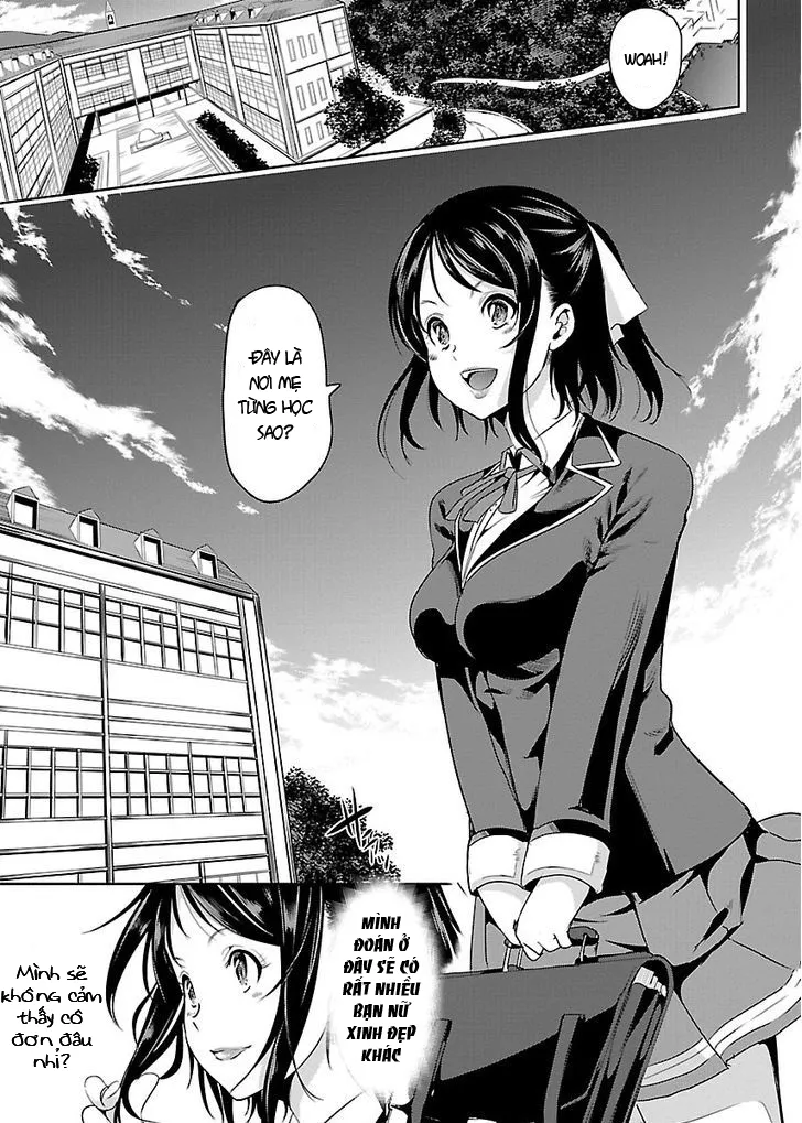 HentaiVN.net - Ảnh 7 - Black Lily to White Yuri - Chap 1