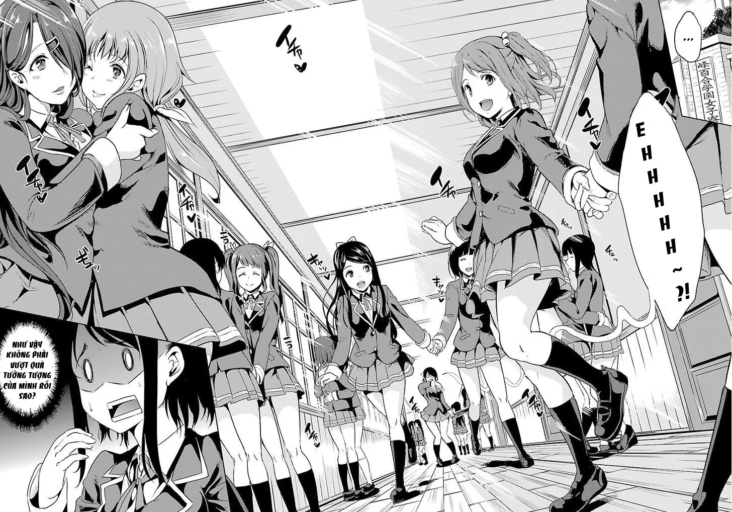 HentaiVN.net - Ảnh 8 - Black Lily to White Yuri - Chap 1