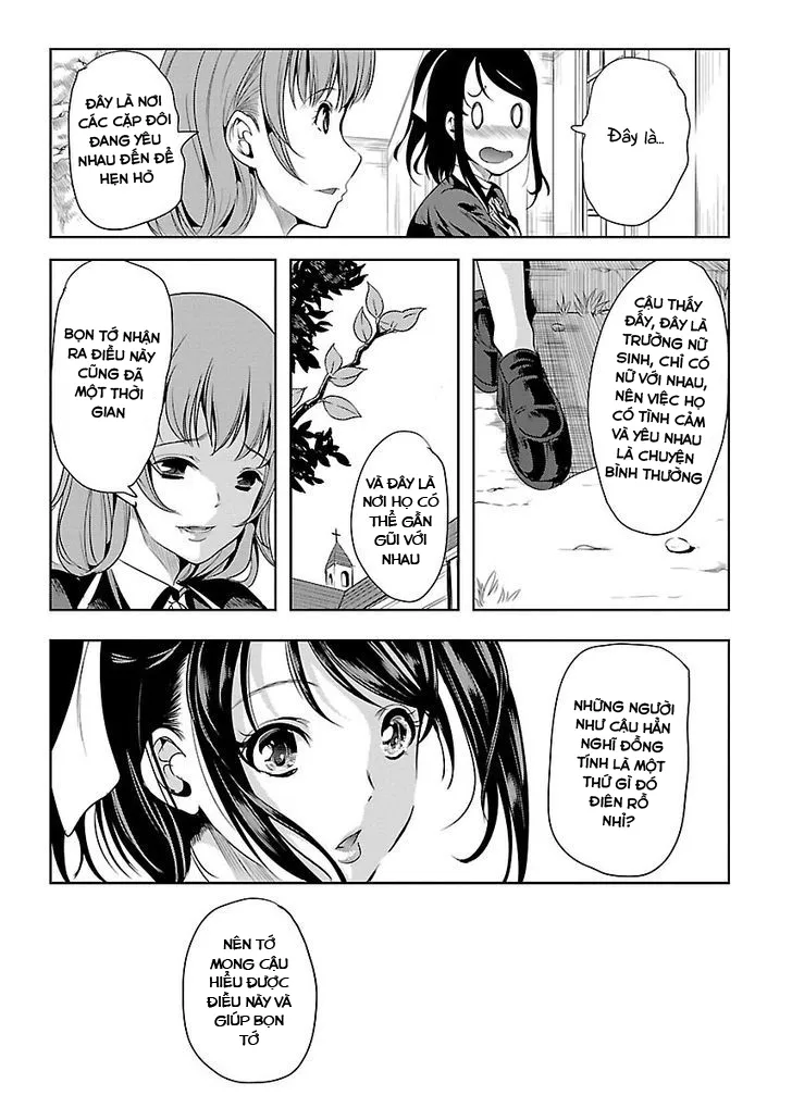 HentaiVN.net - Ảnh 20 - Black Lily to White Yuri - Chap 2