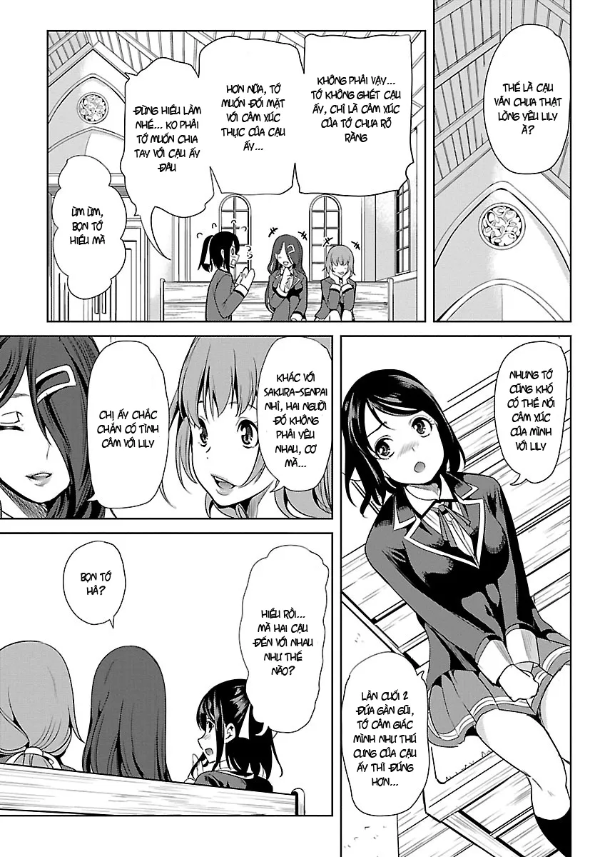 HentaiVN.net - Ảnh 11 - Black Lily to White Yuri - Chap 4