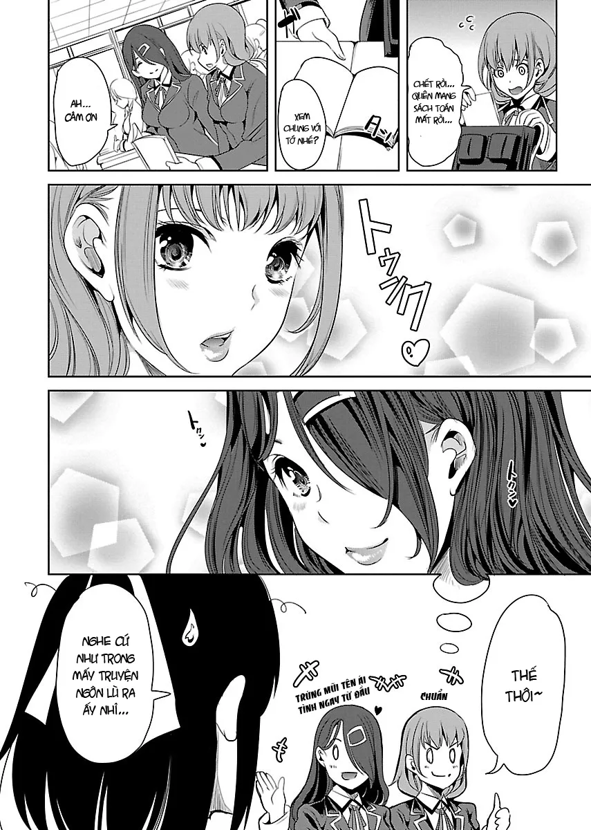 HentaiVN.net - Ảnh 12 - Black Lily to White Yuri - Chap 4