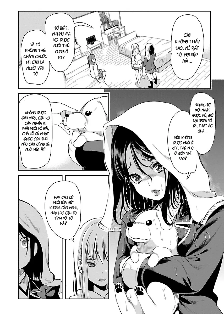 HentaiVN.net - Ảnh 16 - Black Lily to White Yuri - Chap 4