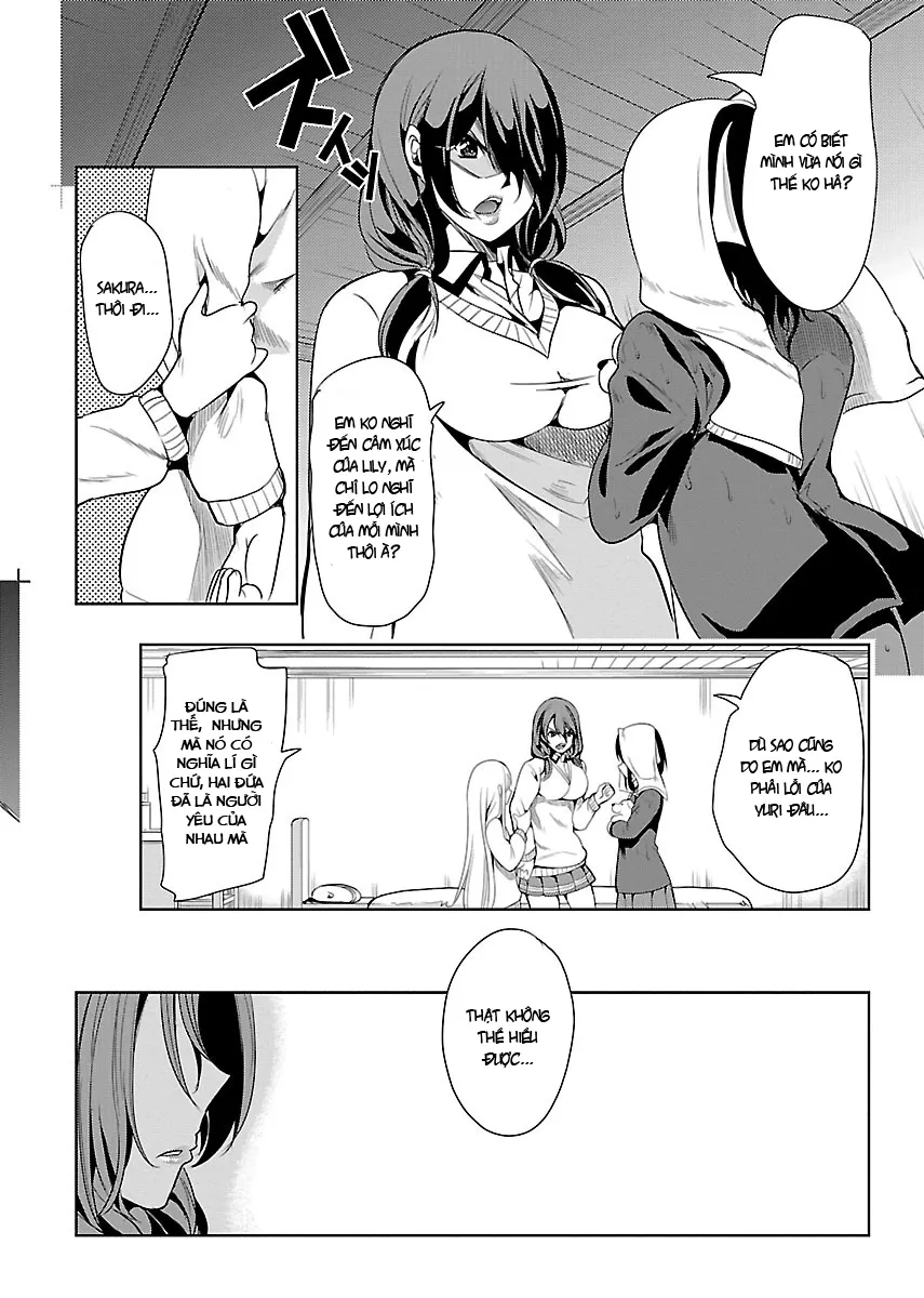 HentaiVN.net - Ảnh 18 - Black Lily to White Yuri - Chap 4