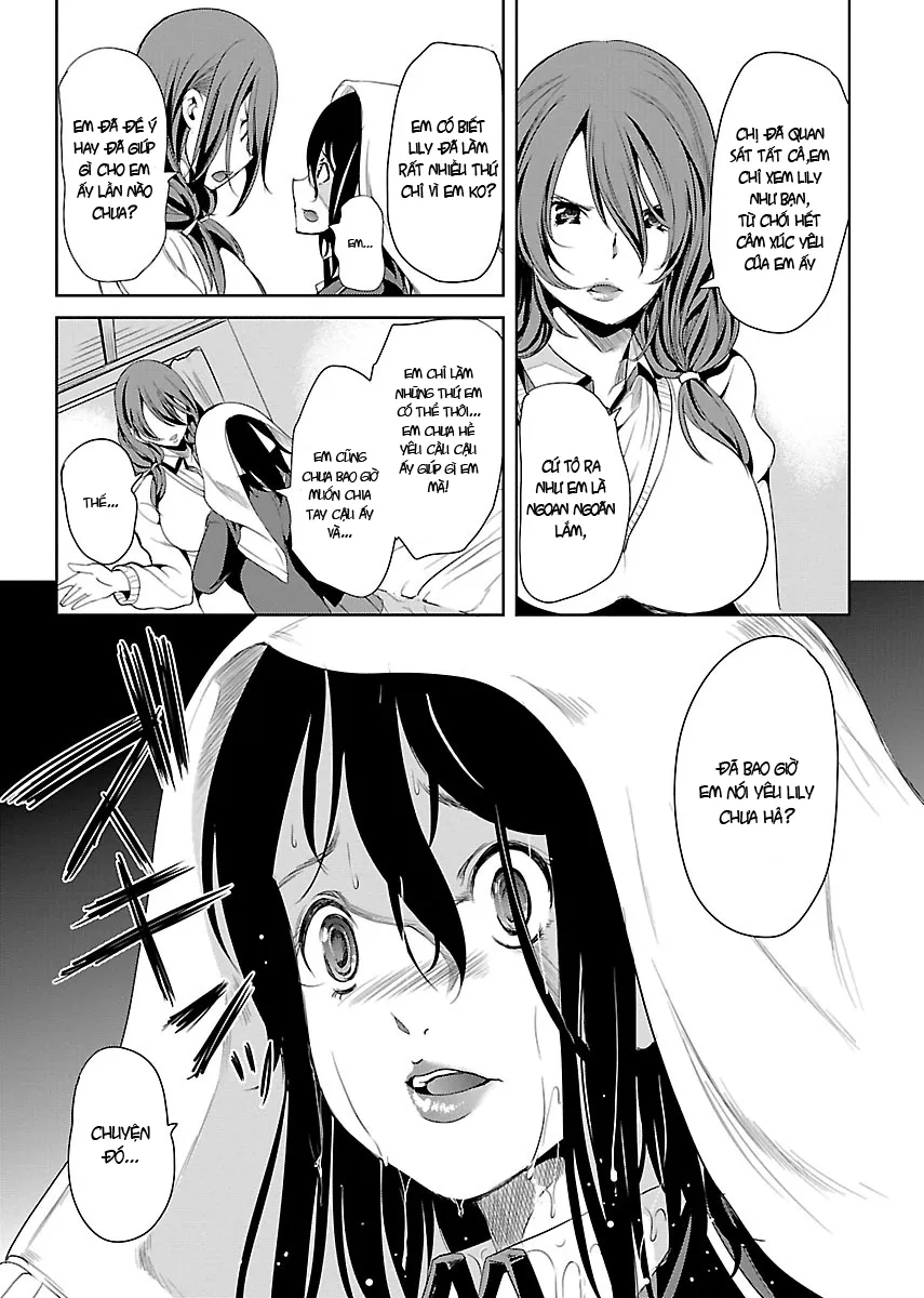 HentaiVN.net - Ảnh 19 - Black Lily to White Yuri - Chap 4