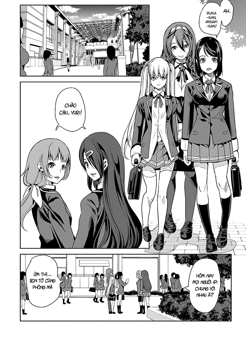 HentaiVN.net - Ảnh 4 - Black Lily to White Yuri - Chap 4