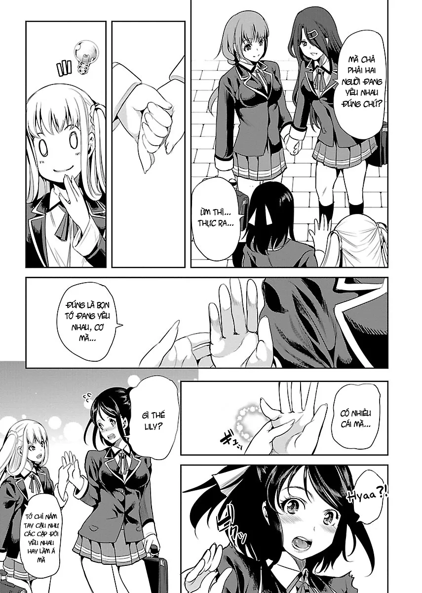 HentaiVN.net - Ảnh 5 - Black Lily to White Yuri - Chap 4