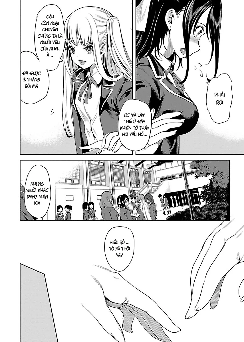 HentaiVN.net - Ảnh 6 - Black Lily to White Yuri - Chap 4