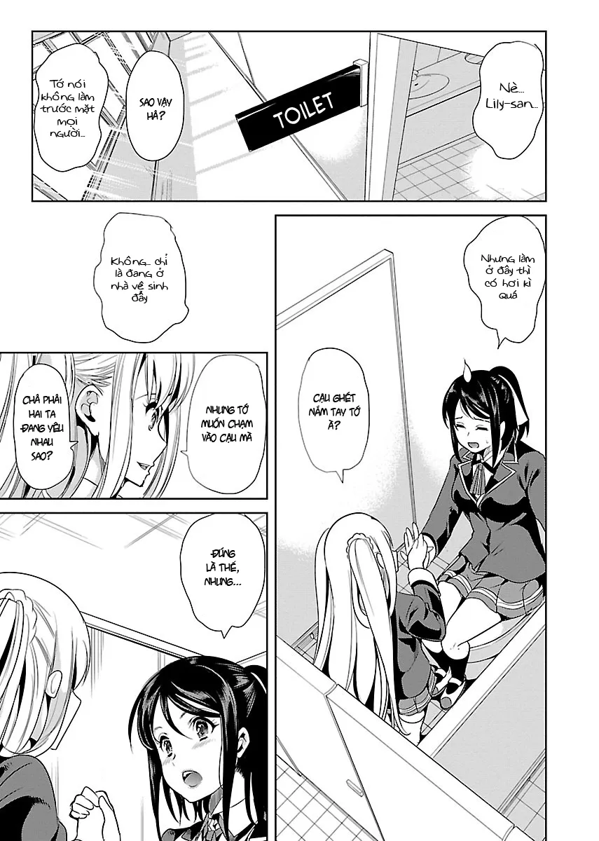 HentaiVN.net - Ảnh 7 - Black Lily to White Yuri - Chap 4