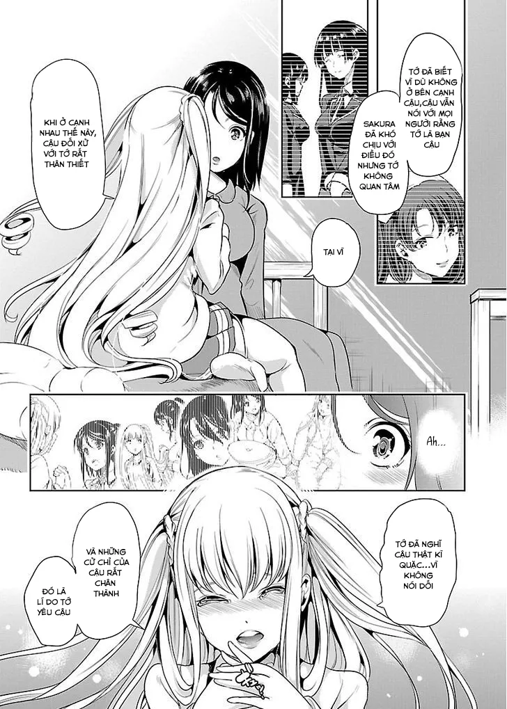 HentaiVN.net - Ảnh 18 - Black Lily to White Yuri - Chap 5