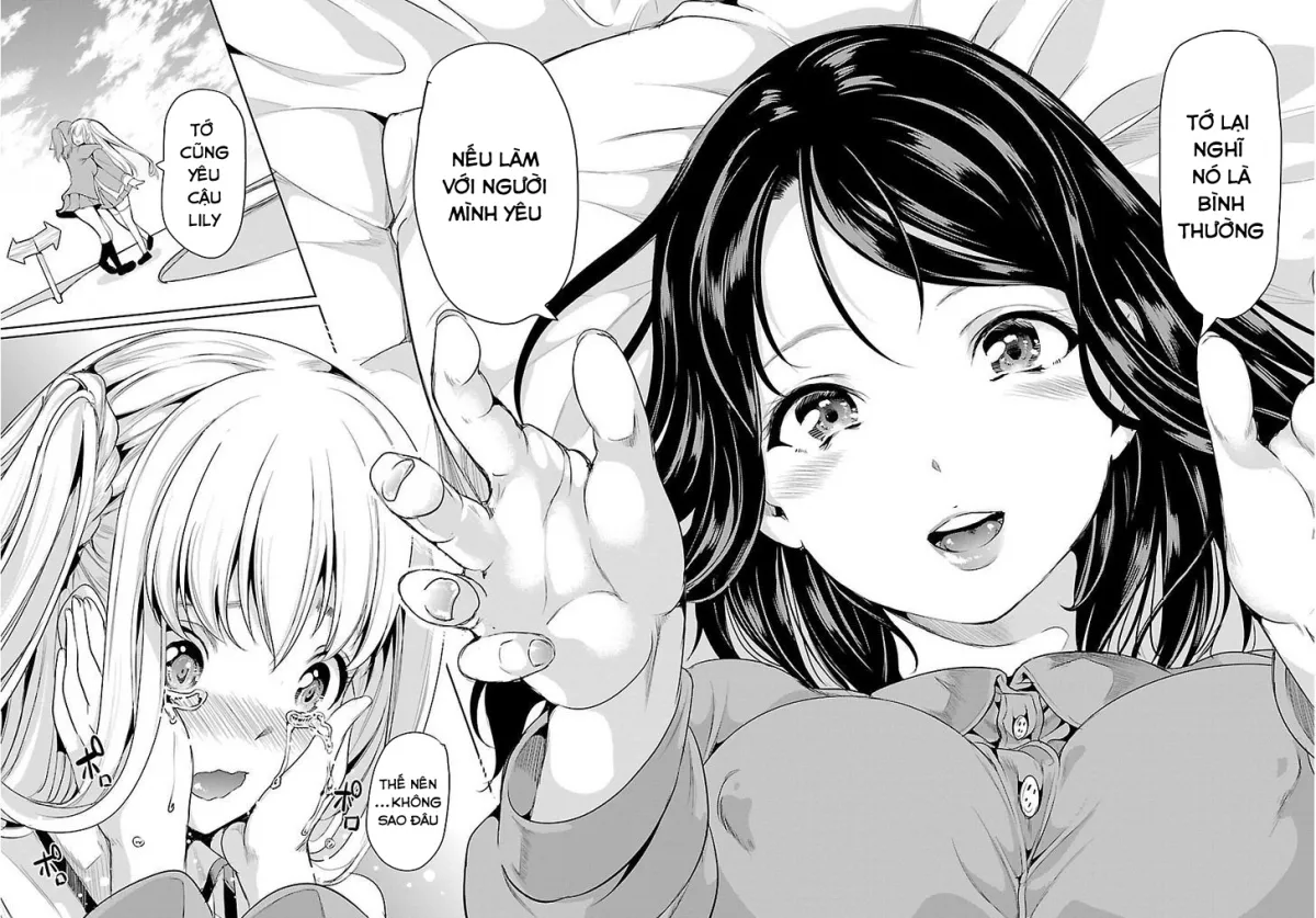 HentaiVN.net - Ảnh 23 - Black Lily to White Yuri - Chap 5