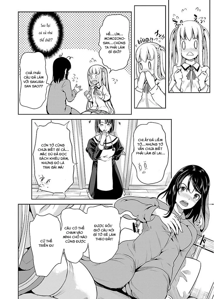 HentaiVN.net - Ảnh 24 - Black Lily to White Yuri - Chap 5