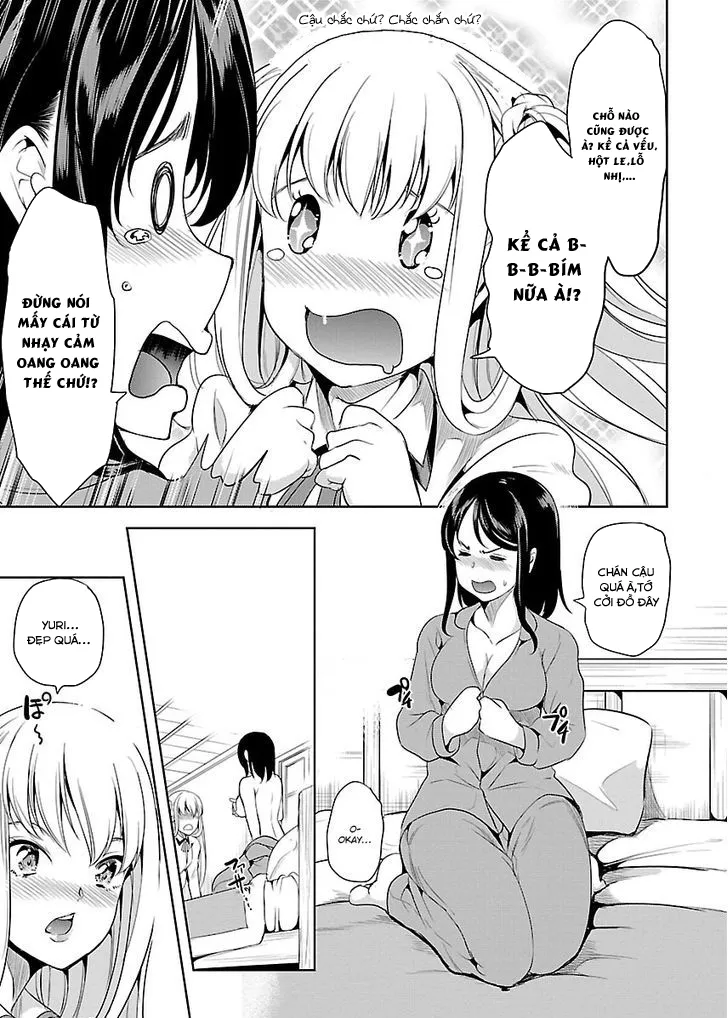HentaiVN.net - Ảnh 25 - Black Lily to White Yuri - Chap 5