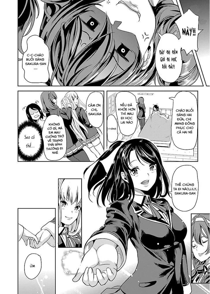 HentaiVN.net - Ảnh 30 - Black Lily to White Yuri - Chap 5