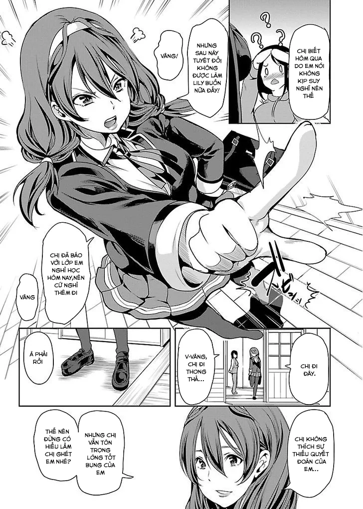 HentaiVN.net - Ảnh 8 - Black Lily to White Yuri - Chap 5