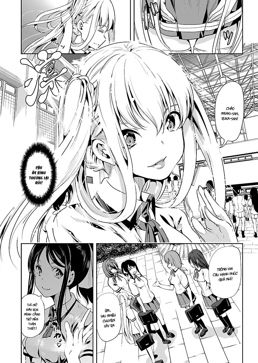HentaiVN.net - Ảnh 10 - Black Lily to White Yuri - Chap 6