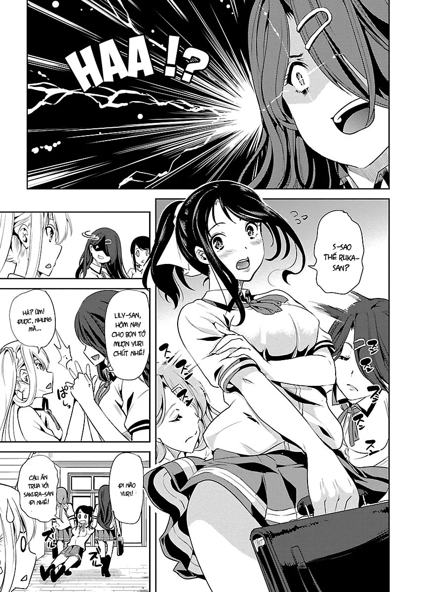 HentaiVN.net - Ảnh 11 - Black Lily to White Yuri - Chap 6