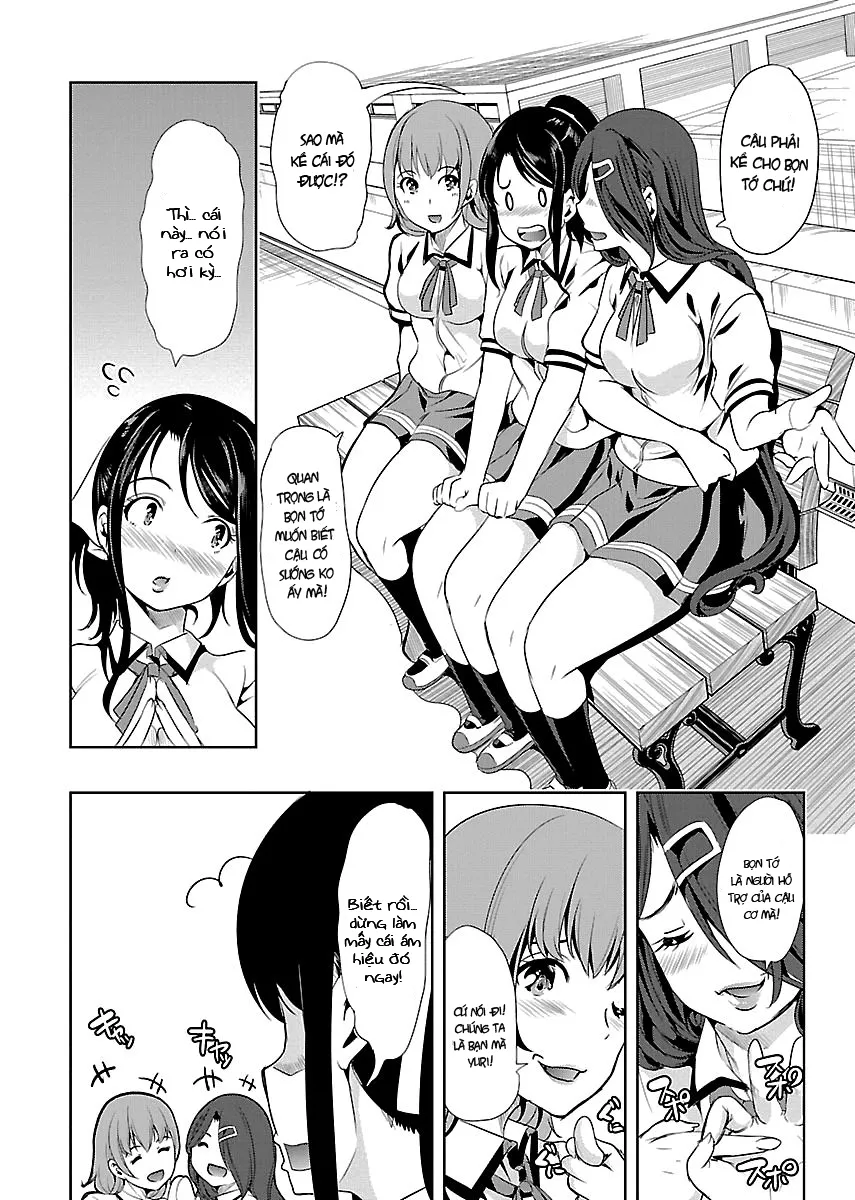 HentaiVN.net - Ảnh 14 - Black Lily to White Yuri - Chap 6