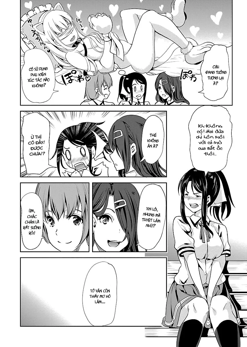 HentaiVN.net - Ảnh 16 - Black Lily to White Yuri - Chap 6