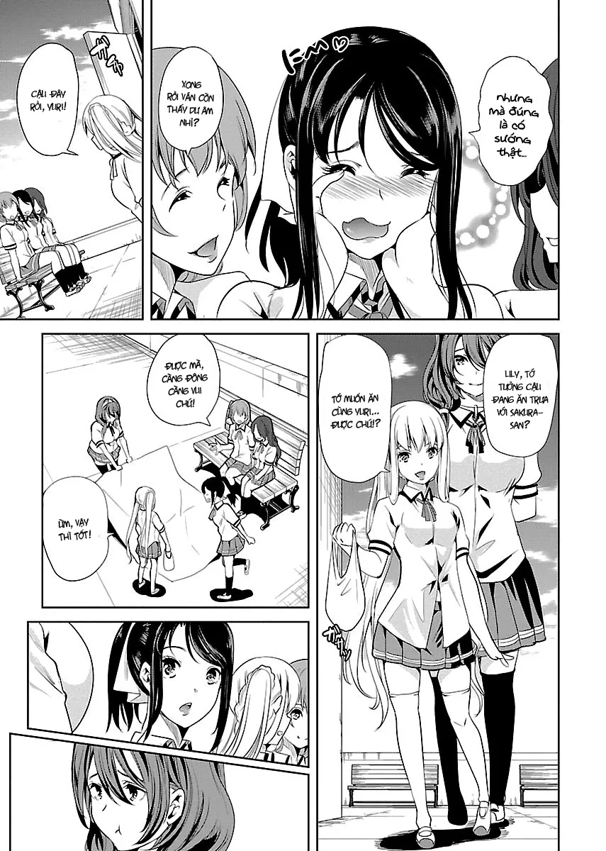 HentaiVN.net - Ảnh 17 - Black Lily to White Yuri - Chap 6