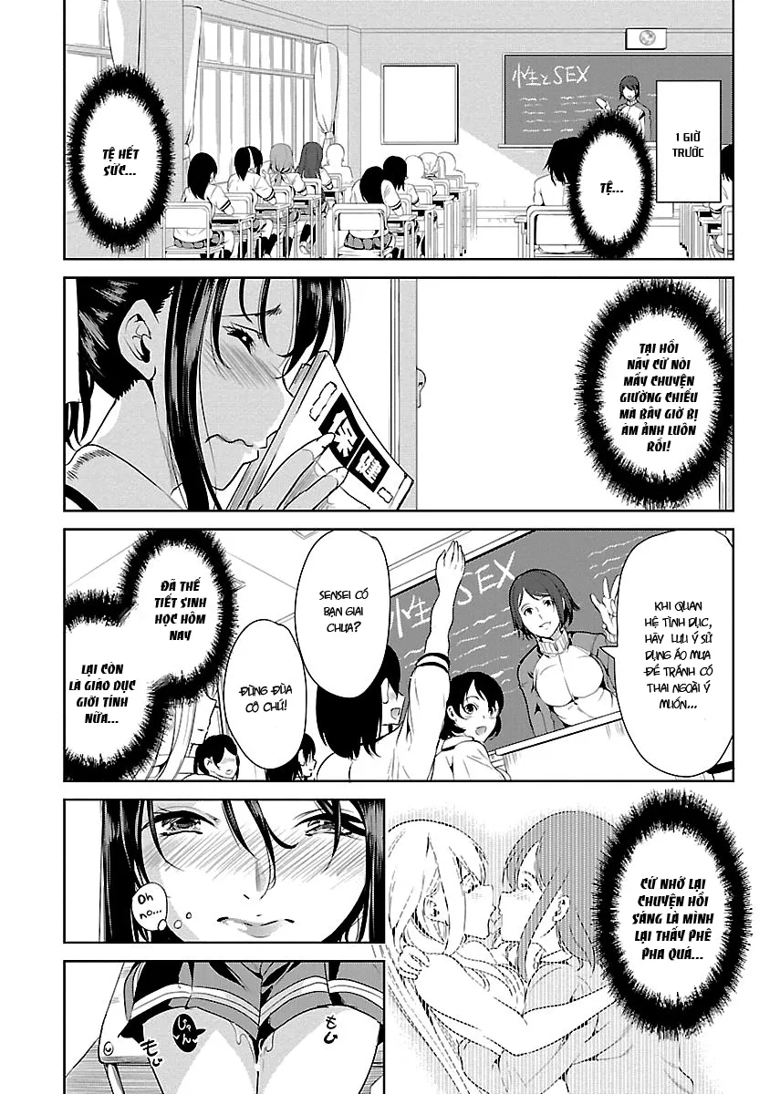 HentaiVN.net - Ảnh 18 - Black Lily to White Yuri - Chap 6