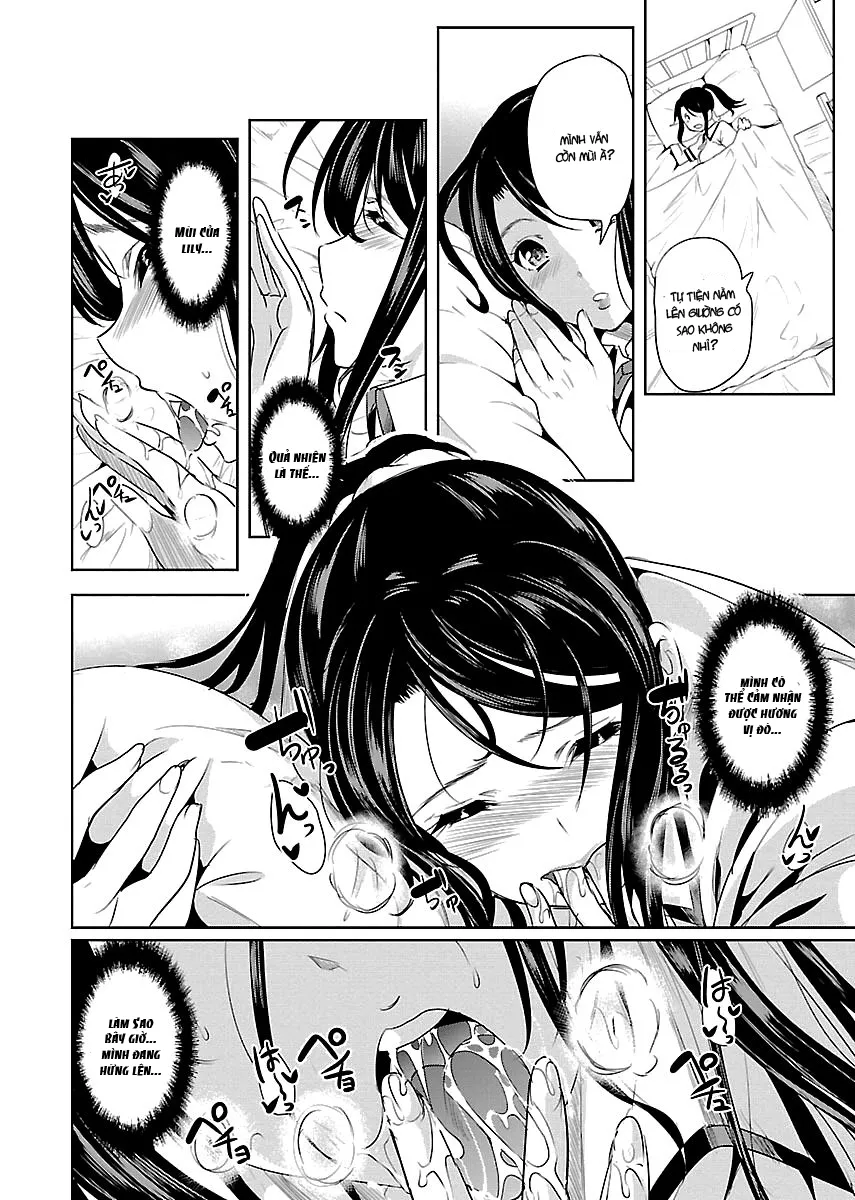 HentaiVN.net - Ảnh 22 - Black Lily to White Yuri - Chap 6