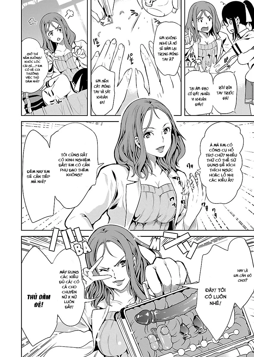 HentaiVN.net - Ảnh 26 - Black Lily to White Yuri - Chap 6