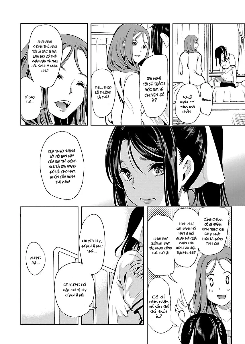 HentaiVN.net - Ảnh 28 - Black Lily to White Yuri - Chap 6