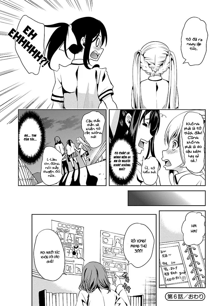 HentaiVN.net - Ảnh 36 - Black Lily to White Yuri - Chap 6
