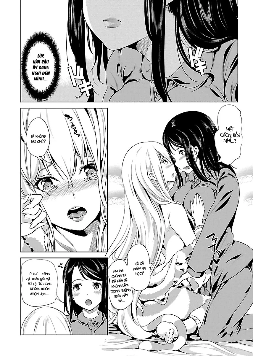 HentaiVN.net - Ảnh 8 - Black Lily to White Yuri - Chap 6