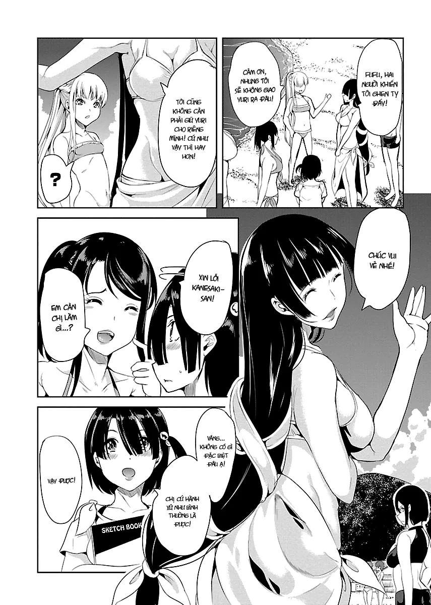 HentaiVN.net - Ảnh 18 - Black Lily to White Yuri - Chap 7