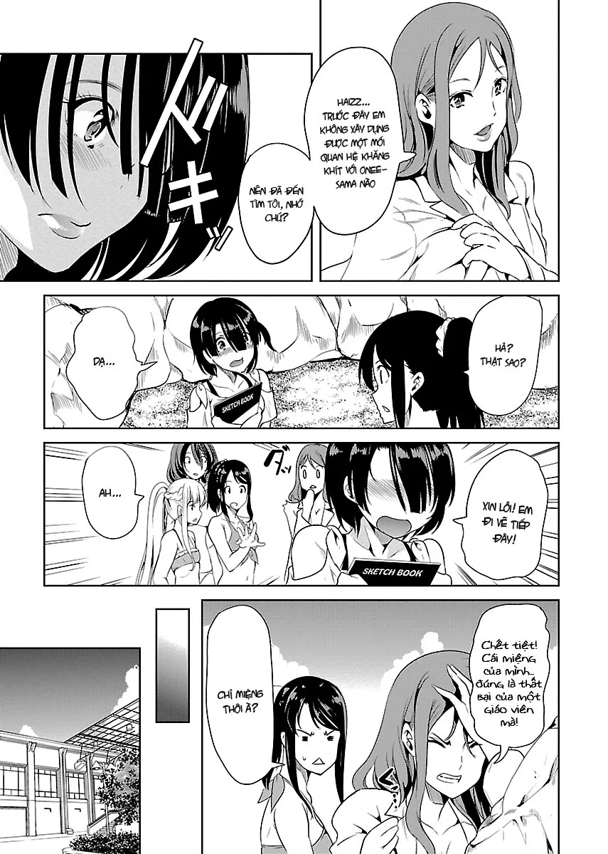 HentaiVN.net - Ảnh 23 - Black Lily to White Yuri - Chap 7
