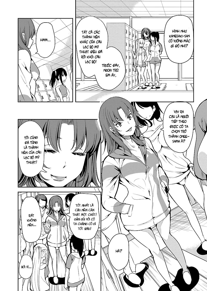 HentaiVN.net - Ảnh 24 - Black Lily to White Yuri - Chap 7