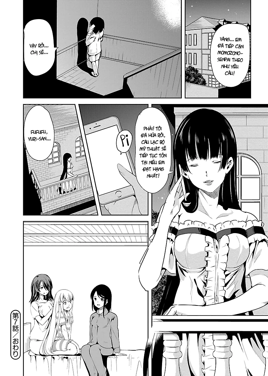 HentaiVN.net - Ảnh 32 - Black Lily to White Yuri - Chap 7