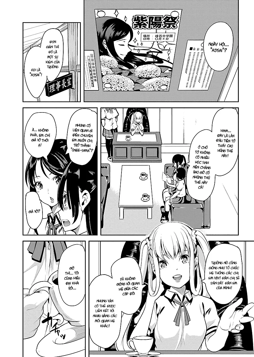 HentaiVN.net - Ảnh 8 - Black Lily to White Yuri - Chap 7