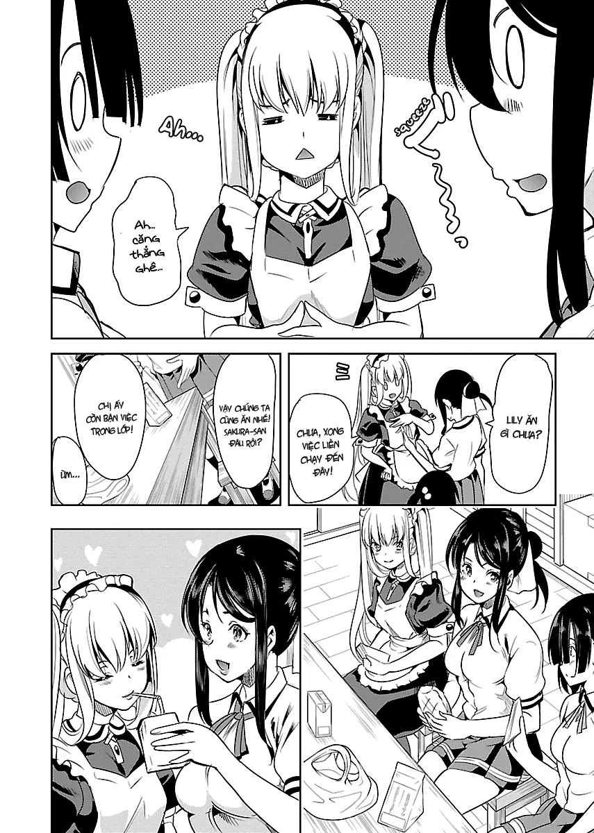 HentaiVN.net - Ảnh 12 - Black Lily to White Yuri - Chap 8