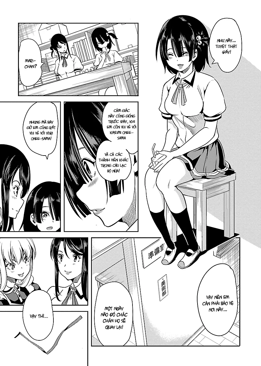 HentaiVN.net - Ảnh 13 - Black Lily to White Yuri - Chap 8