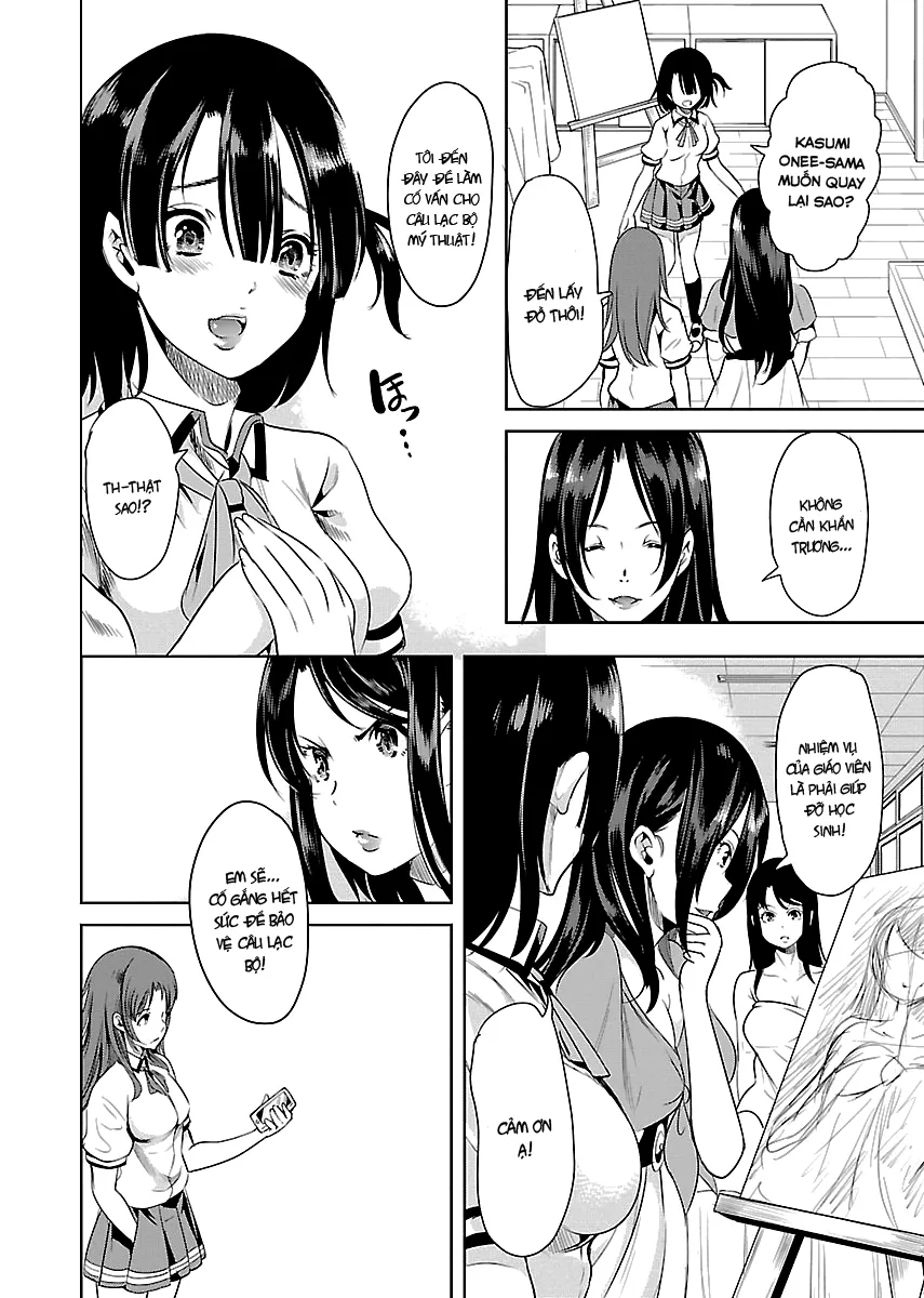 HentaiVN.net - Ảnh 18 - Black Lily to White Yuri - Chap 8