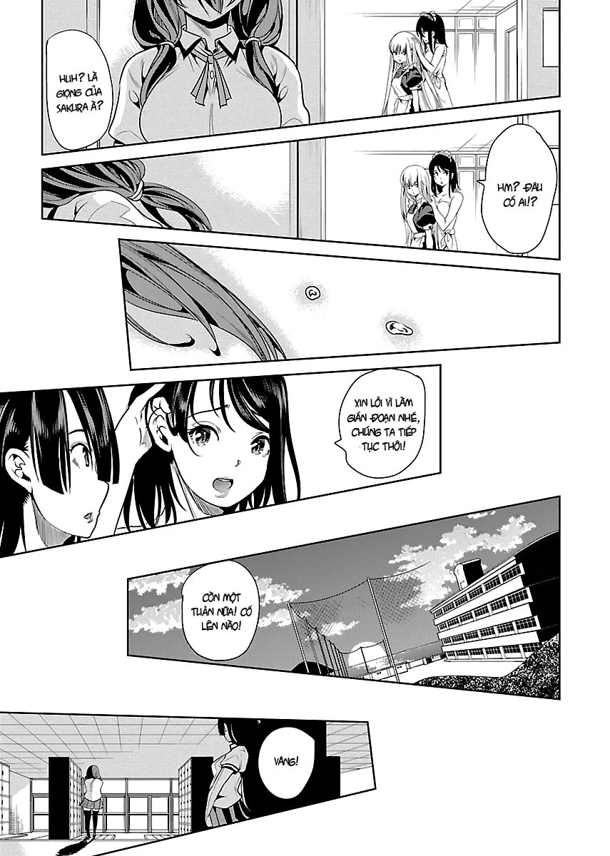 HentaiVN.net - Ảnh 23 - Black Lily to White Yuri - Chap 8