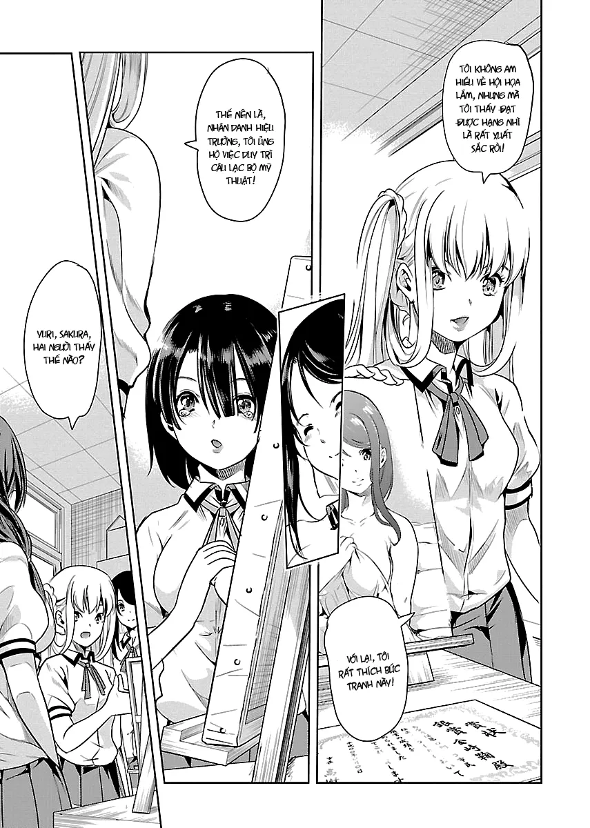 HentaiVN.net - Ảnh 25 - Black Lily to White Yuri - Chap 8