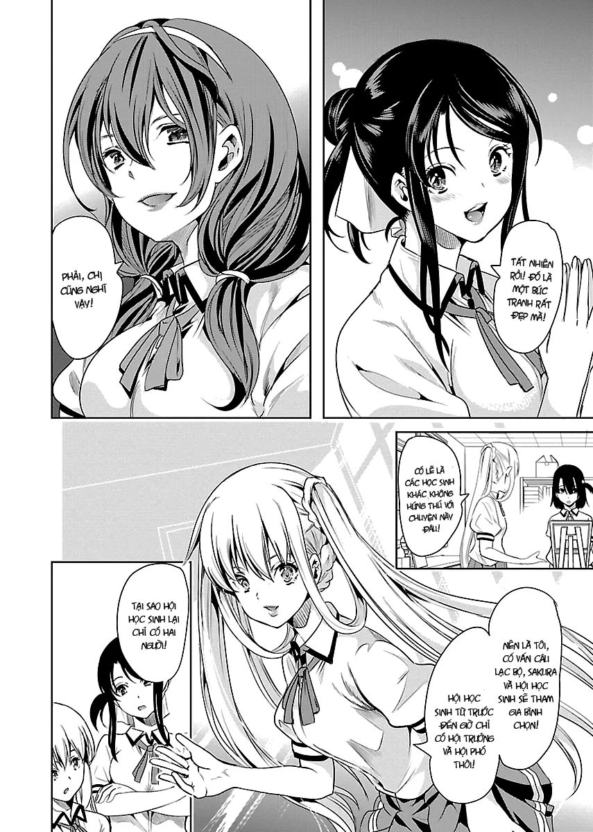 HentaiVN.net - Ảnh 26 - Black Lily to White Yuri - Chap 8