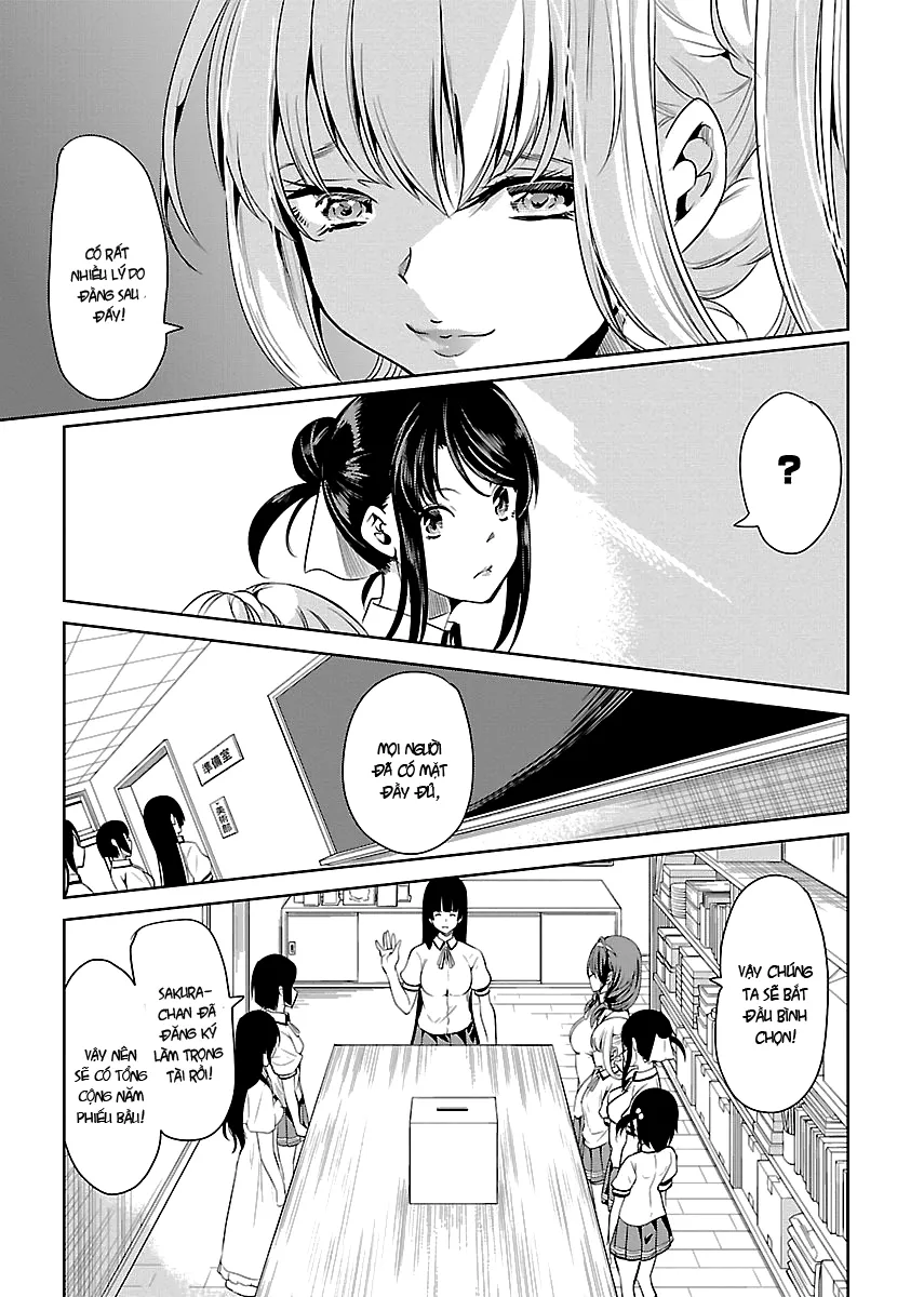 HentaiVN.net - Ảnh 27 - Black Lily to White Yuri - Chap 8