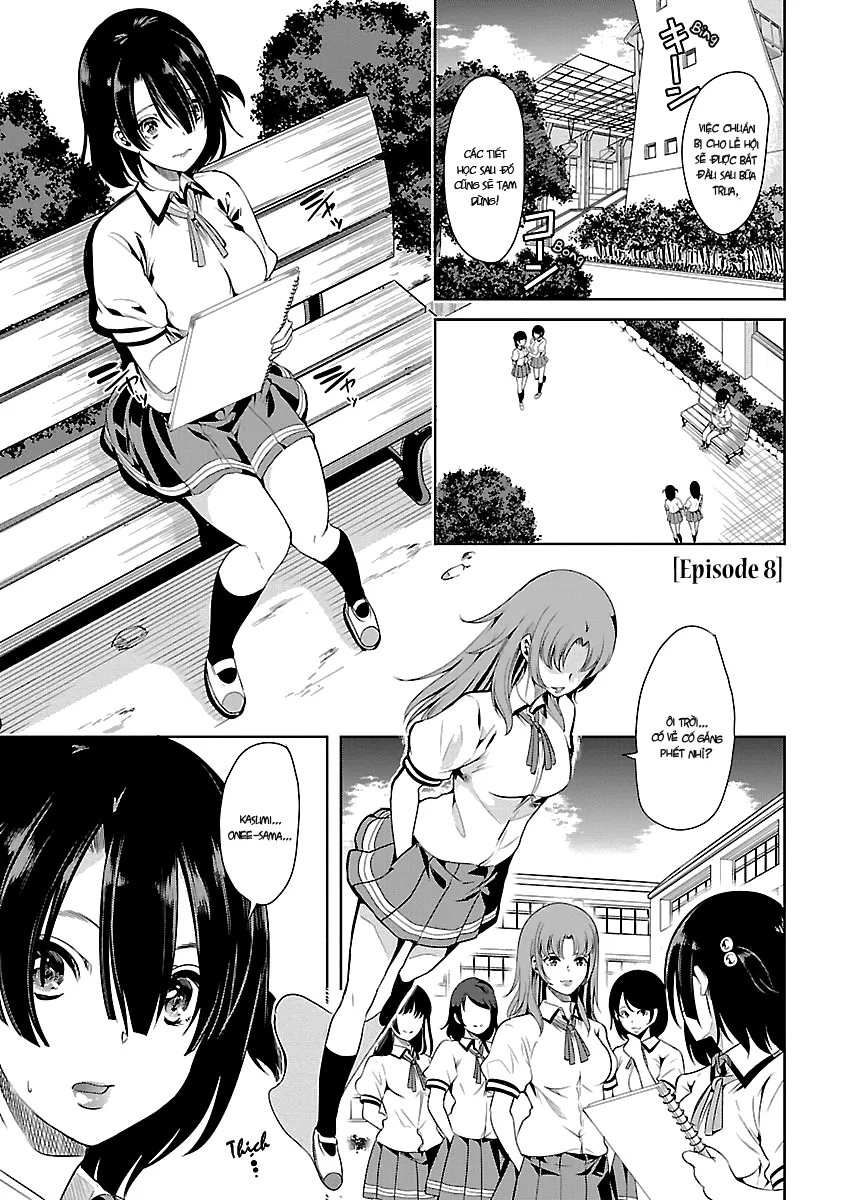 HentaiVN.net - Ảnh 3 - Black Lily to White Yuri - Chap 8